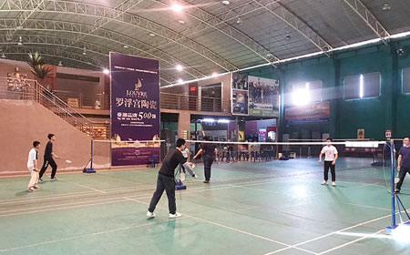 不期而遇  风羽同舟 ——羽毛球赛篇